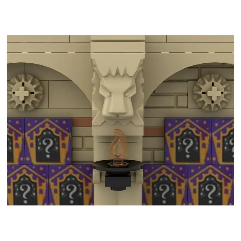 MOC ビルディングブロック ライオン建築モデル ブリック初心者向けおもちゃ 粒子創造教育教育 クリスマスギフト