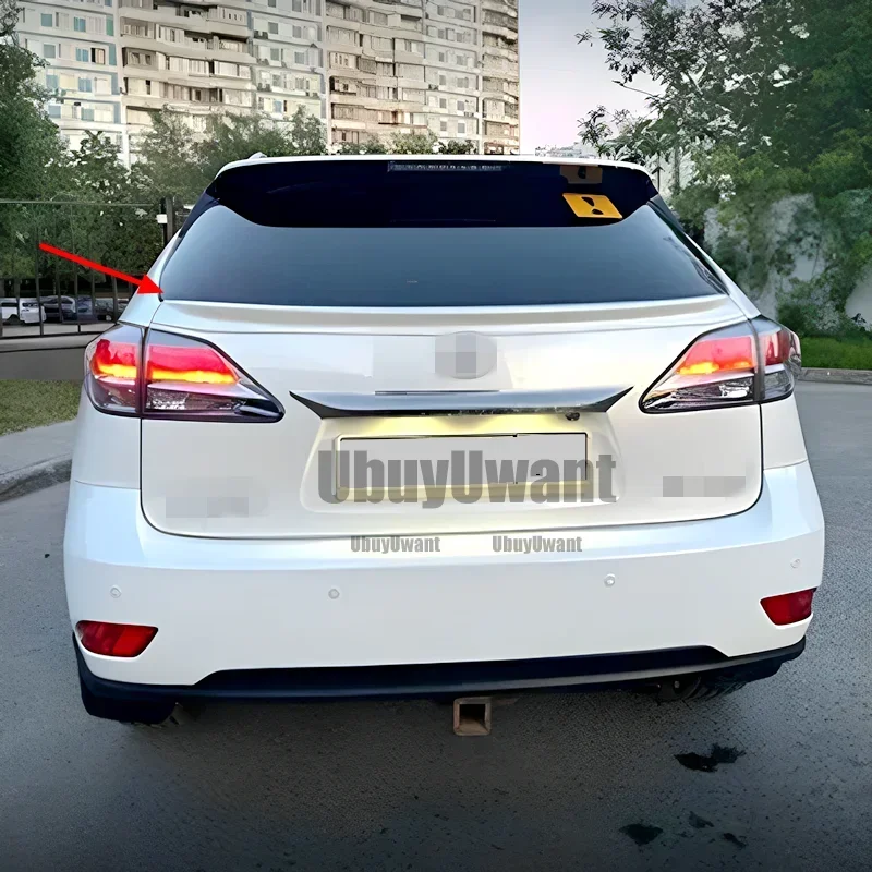 For Lexus RX200 RX270 RX350 RX Series Car ABS Plastic Wing Rear Trunk Spoiler 2013 2014 2015 2016