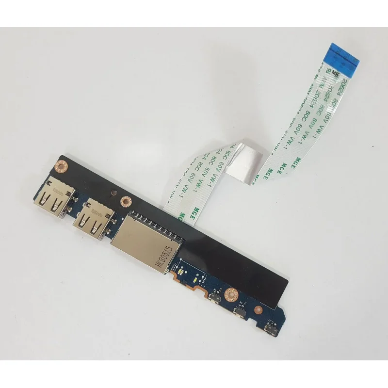 YD 1PCS Dual USB Cardreader Power Button Board TP412 TP412UA SF4100 V4000 FOR  Asus VivoBook Flip 14 R563U