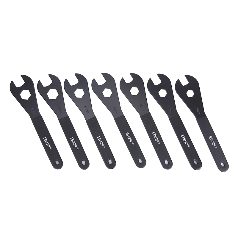 7pcs/set Bicycle  Wrench for 13mm 14mm 15mm 16mm 17mm 18mm 19mm Cone