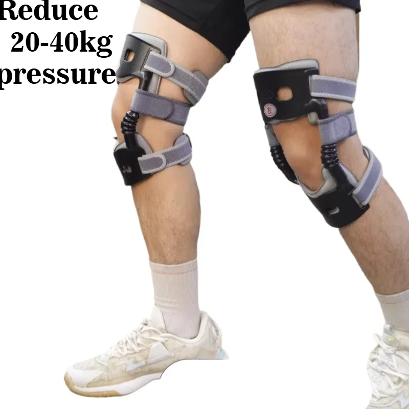 

Knee booster travel mountaineering helps elderly people decompress support walking fixed braces help walkers exoskeleton