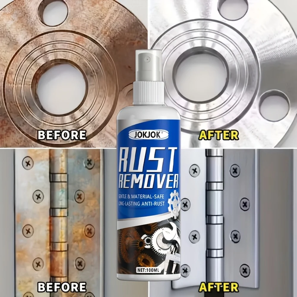 Multifunctional Rust Polishing Spray, Metal Polishing, Renovation, And Maintenance Integrated Kit, Easy to Use, Quickly Reduces,