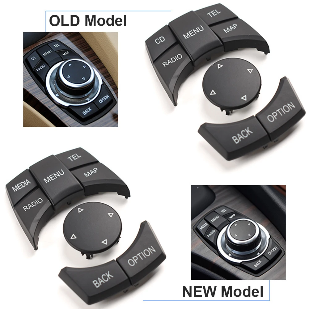 Car Console CIC iDrive Multi-media Nav Button For BMW 1 2 3 4 5 7 X1 X3 X4 X5 X6 E87 E90 E60 E84 E70 E71 F20 F22 F30 F10 F01