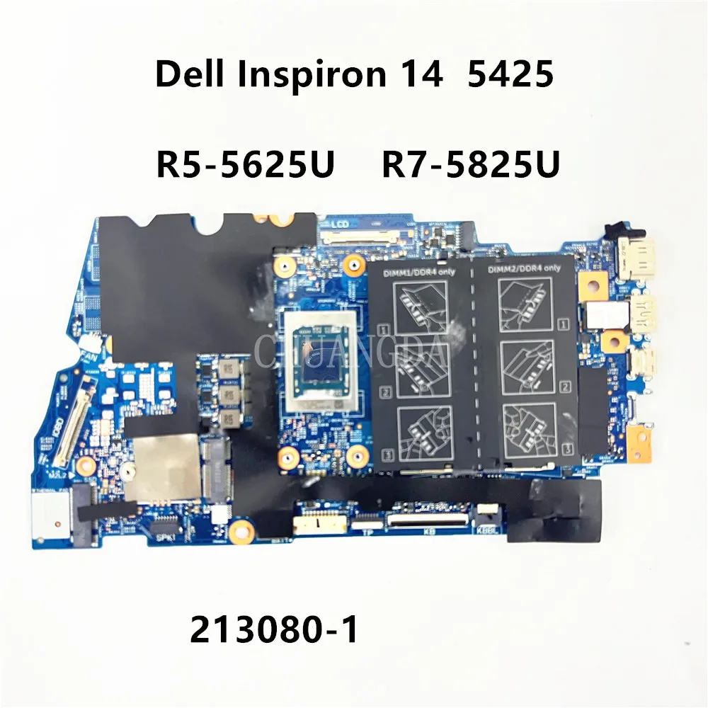 Laptop Motherboard Odin14N_16V AMD UMA 213080-1 for Dell Inspiron 14 5425 System Board R5-5625U R7 5825U Processor