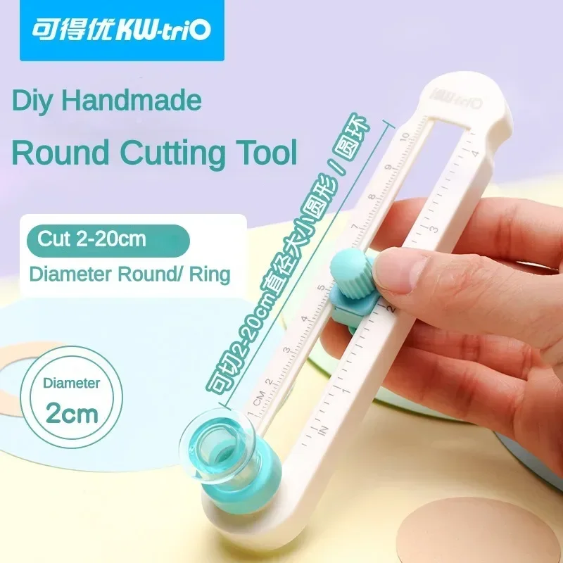 Round Cutting Knife DIY Compass Circle Cutter 360 Adjustable Scrapbooking Cutters Circular Paper Scrapbooking Cards Cutters