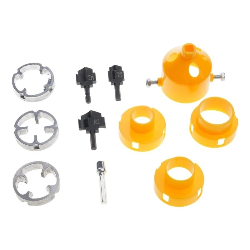 652f tragbares Rohrgewindehersteller -Reparaturkit mit Gewindekit geeignet für verschiedene Rohrdurchmesser Notfallkorrekturen