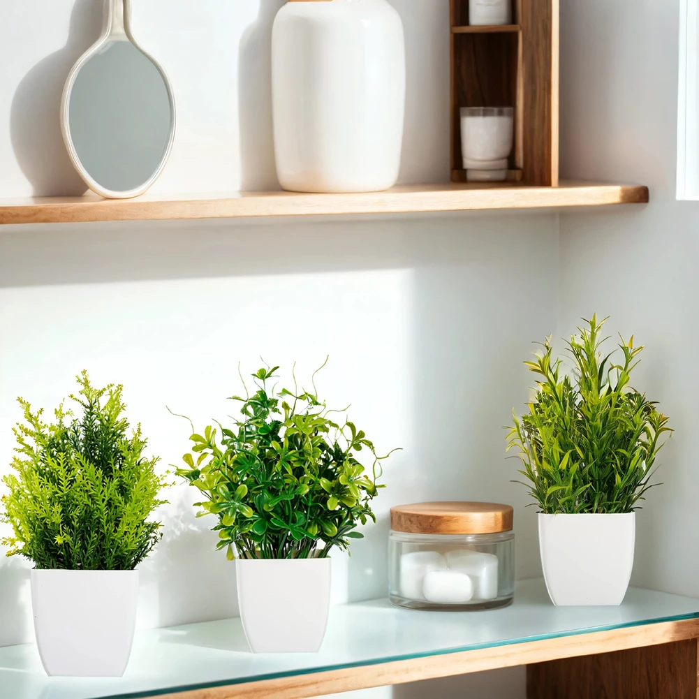Low Maintenance Plants Artificial Plants Easy Care Indoor Plants Indoor Decor For Home Office Decorative for mini Plants For