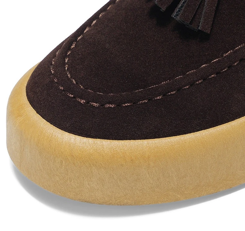 Neue Herbst-Herrenschuhe im Britischen Stil Modische Loafer Lässige Herrenschuhe – Detail 2
