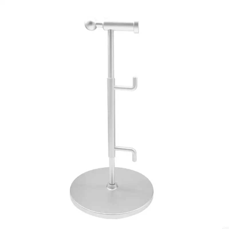 Detachable Headset Stand Holder Rack Desktop Display Shelf with Strong Metal Construction for All Types of Headphones