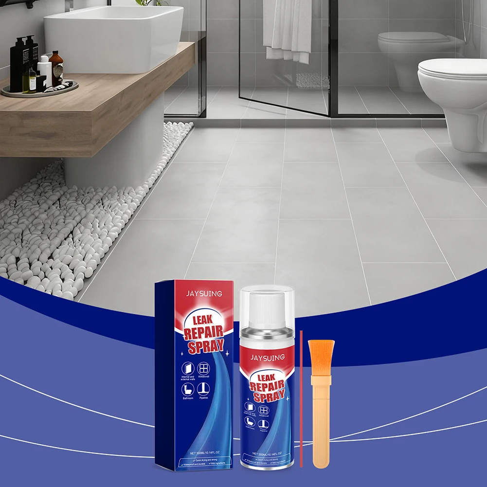 Roofs Leaks Repair Sealant Spray For Shingle Invisibles Coating Basement Wall Moisture Barriers