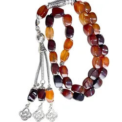 Tasbih 12mm agate stone beads 33 Middle East Muslim hand string inventory wholesale
