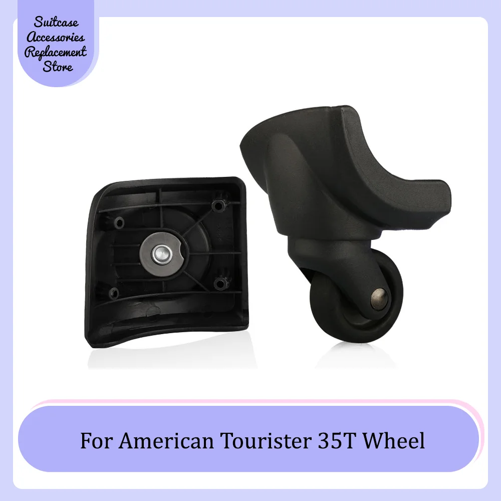 

For American Tourister 35T Universal Wheel Replacement Suitcase Smooth Silent Shock Absorbing Durable Wheel Accessories Wheels