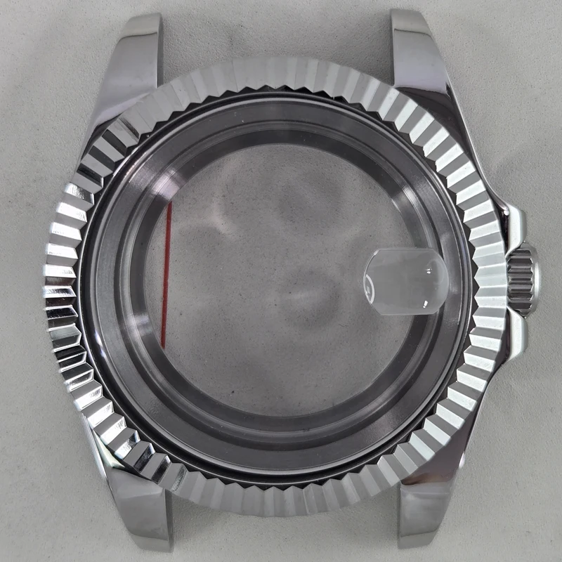 NEITON 36mm 39mm zilveren horlogekast saffierglas FitNH35 NH36 NH34 ETA2824 PT5000 beweging