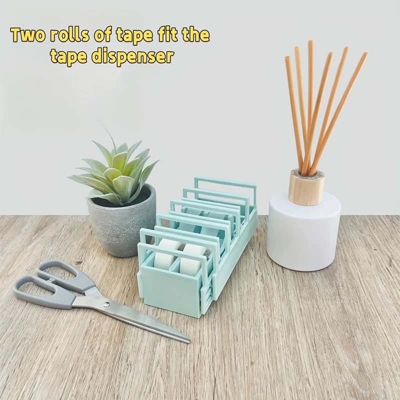Compact & High-Quality Tape Dispenser - Perfect For Gift Wrapping & Crafts, Fits Various Tape Sizes With Easy Dispensing