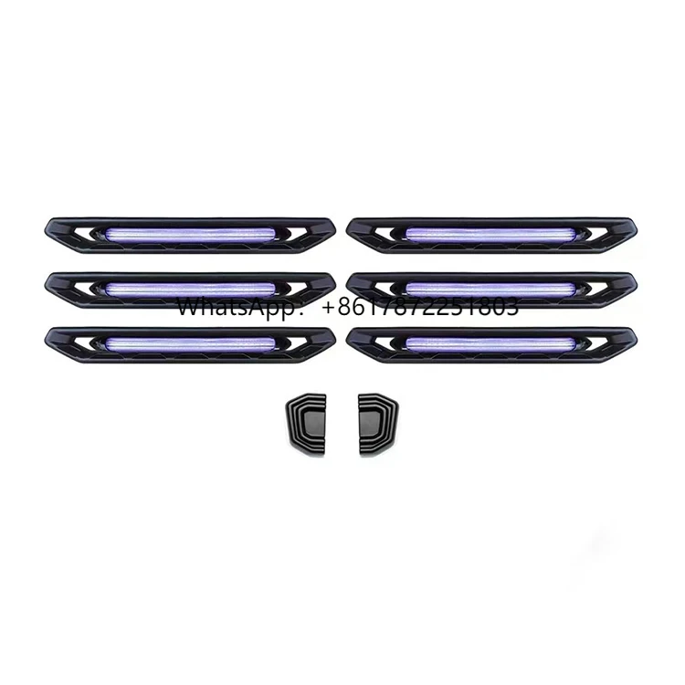 

Jetour Traveler Exterior Accessories-Blackout Roof Rack Luggage Patch Handle Cover Trim Car Accessories for Travelers
