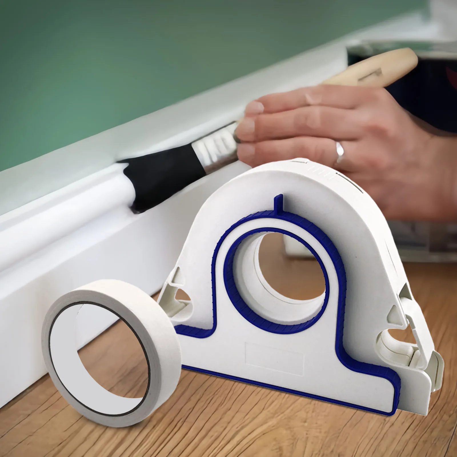 

Painters Tape Applicator Multi-Purpose Masking Master Tape Dispenser Masking Paint Tape Applicator Set for Trim Window Frame