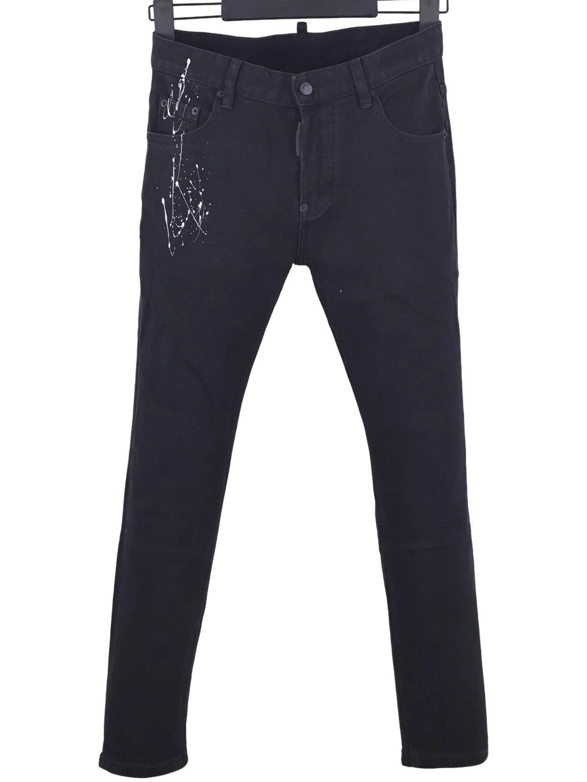 

Мужские джинсы Four Seasons New D2, модель 6076, с эффектом потертости, микроэластичные, облегающие, универсальные, черные.