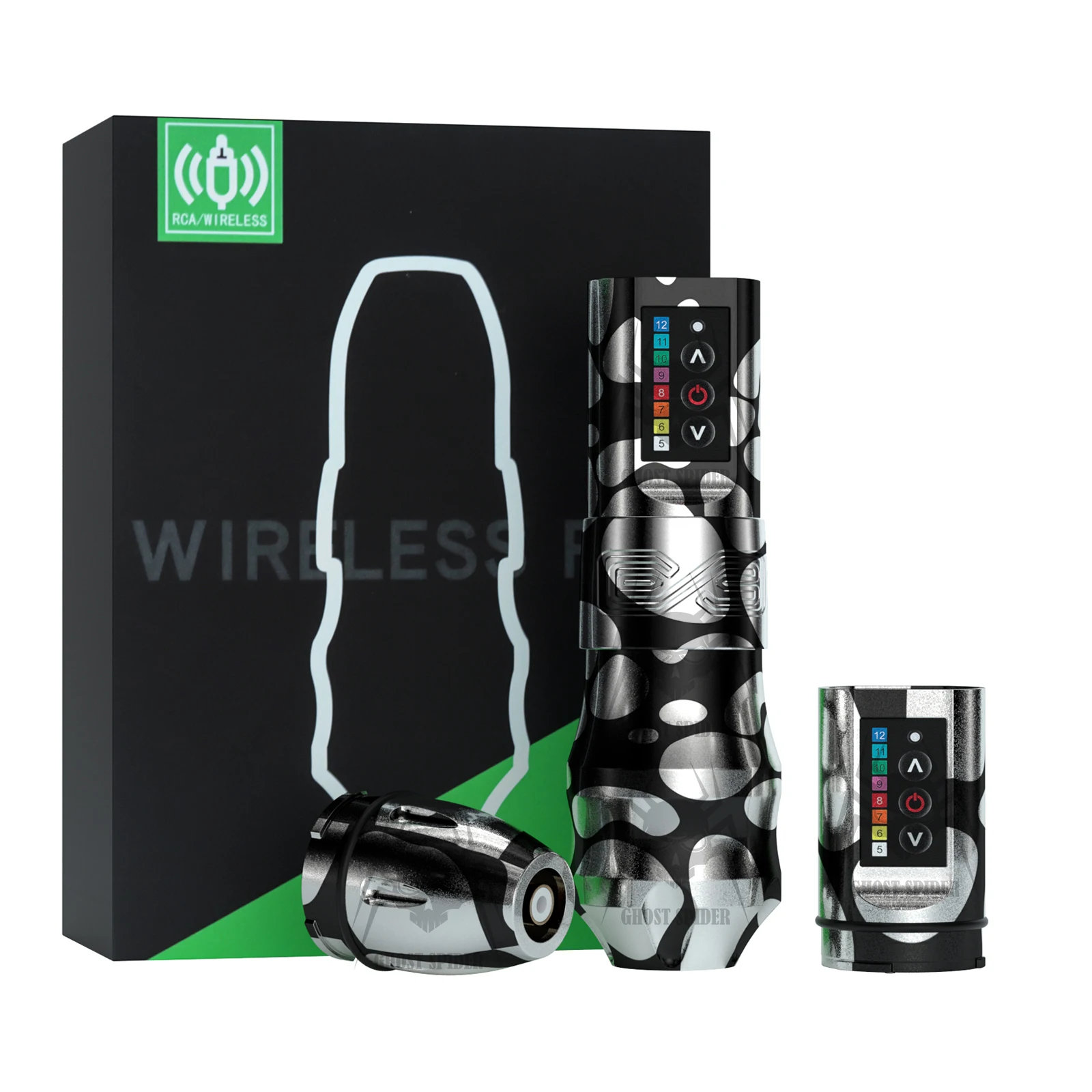 

EXO Wireless Tattoo Machine 4.0 Stroke 2400mAh Battery Large Capacity Lithium Battery Strong Coreless Motor For Tattoo Artist