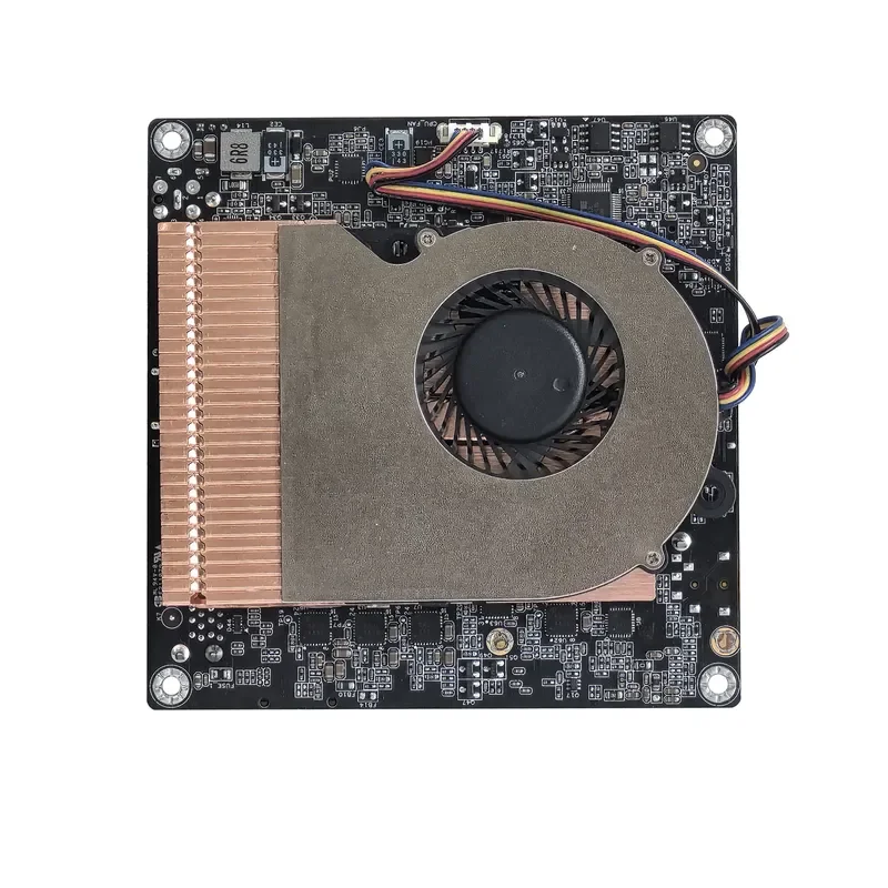 BOLRZO 2026 ELSKY NUC13U intelligent machine industrial motherboard I5-1335U compact portable main board 12V~ 24V wide