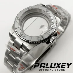 NH35 40mm Diver Sapphire Glass Watch Case Waterproof Fit for NH34 NH35 NH36 NH38 NH70 ETA2824 PT5000 Movement Wristwatch Parts