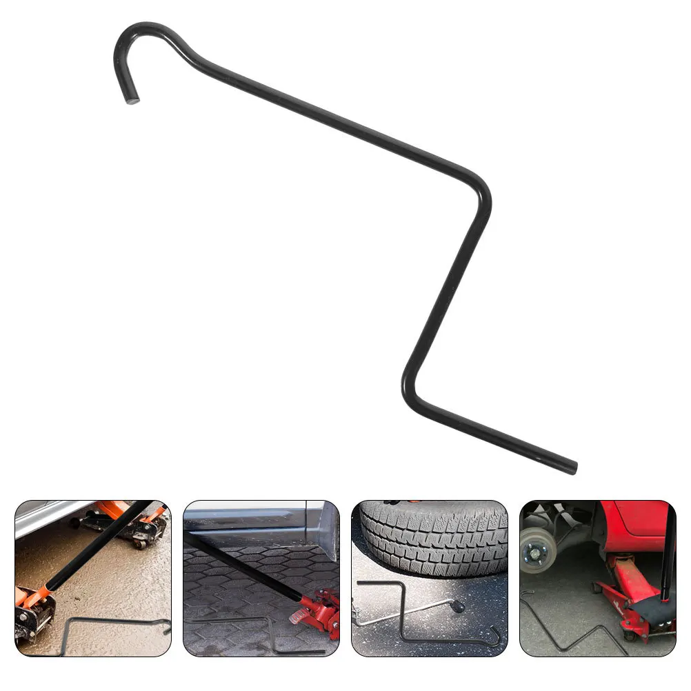 

2Pcs Universal Car Scissor Jack Handle Replacement Durable Steel Hand Crank for Easy Vehicle Repair and Emergency Roadside