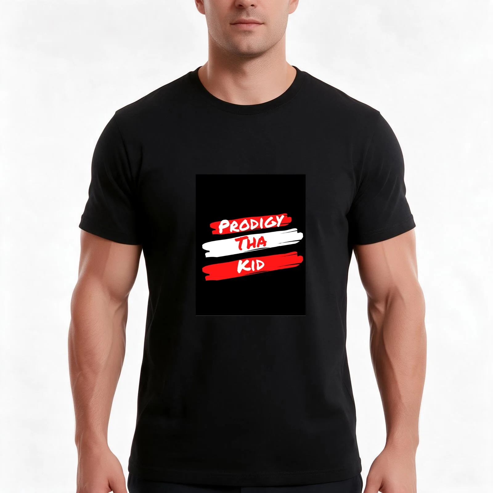 Prodigy Tha Kid poster art T-Shirt Summer Casual Cotton Tee Oversized Streetwear Tops Vintage Graphic Print Unisex Men Women