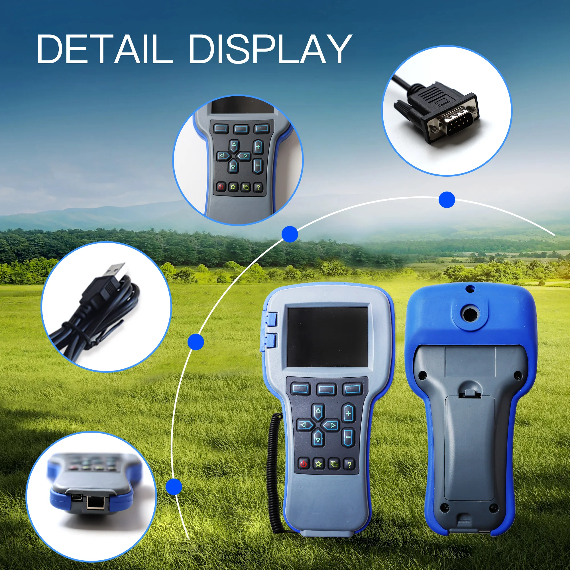 1313-4401 1311-4401 OEM Dealer Access Level Handset Programmer for Curtis AC DC Motor Controller, 1313-4331 Handheld Programmer