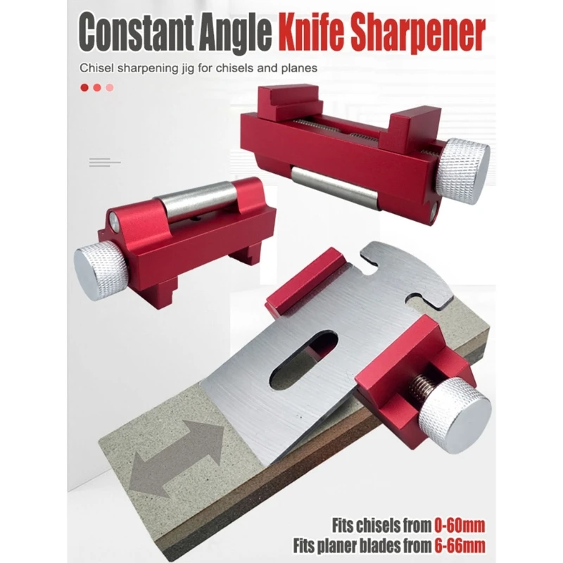 Dwan มุมคงที่ Honing Guide Sharpening Jig สำหรับ Chisels Planer ใบมีดแบน ไม้ Sharpener Bracket