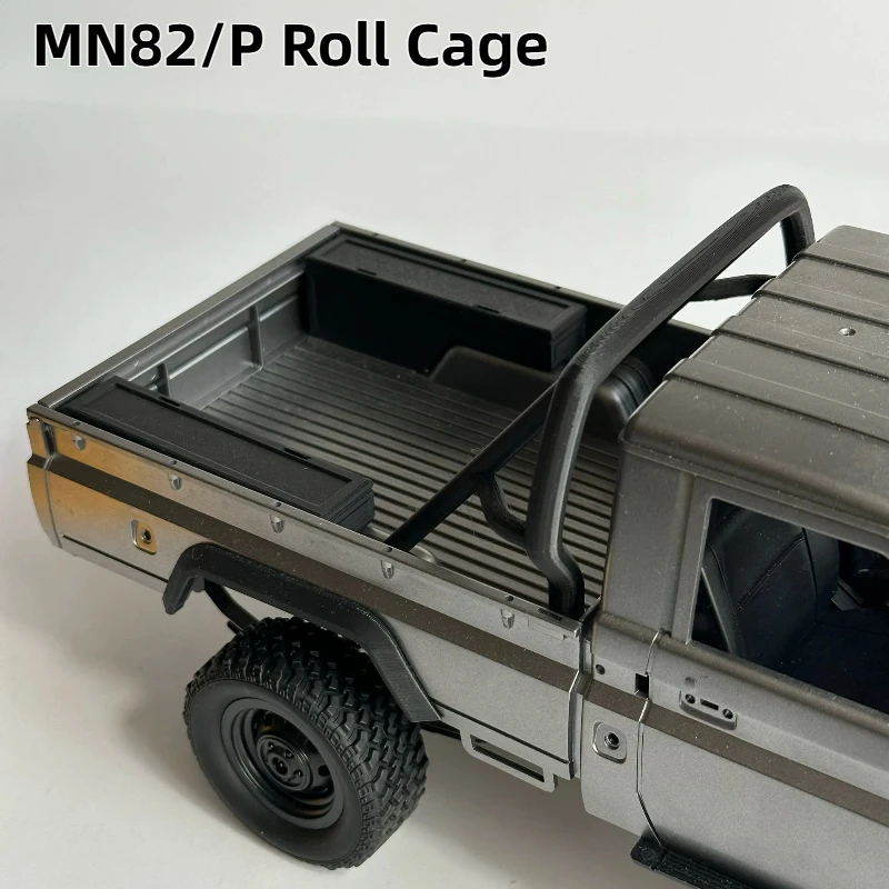 Mn82 RC Crawler Auto Überrollkäfig V3 Anti-Roll Außendekoration Upgrade Ersatzzubehör für 1:10 Maßstab RC Offroad Crawler