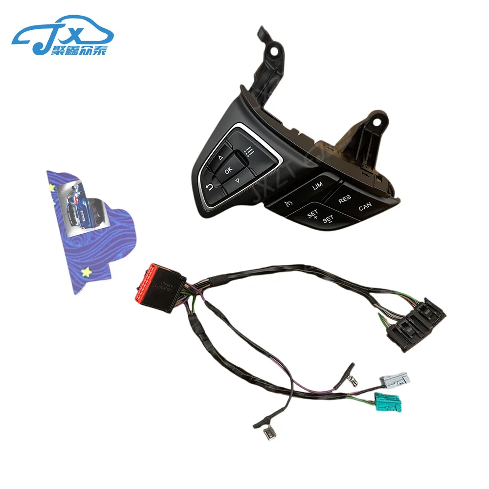 

For Ford Focus Mk3 2015-2017 Kuga 2017 Cruise Control Switch Multifunction Steering Wheel Button Bluetooth Audio Button 10 sold
