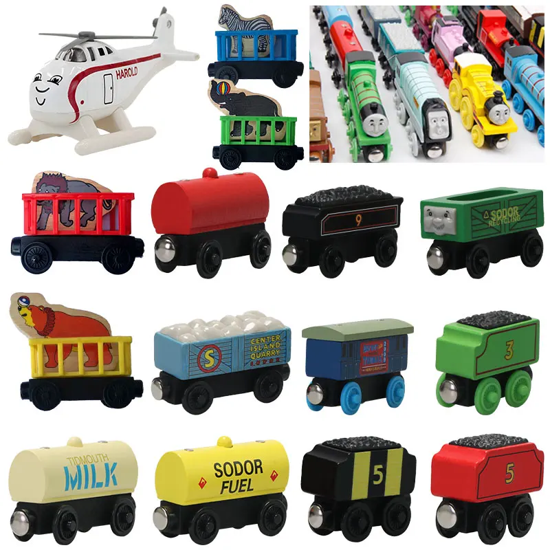 Thomas And His Friends Train Toy Harold Plane James Diesel Molley Lady Toby Oliver Thomas Train Toys for Kids Boy Christmas Gift