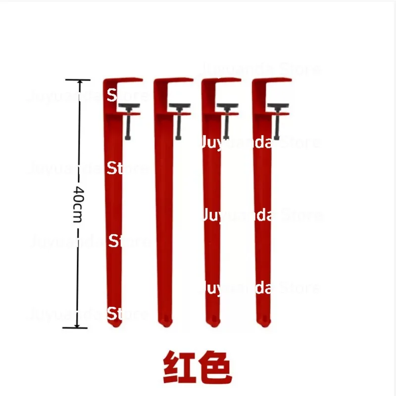 Non-punching Table Legs Metal Bracket Table Feet Movable Lifting Table Wrought Iron Support Legs Support Frame Square