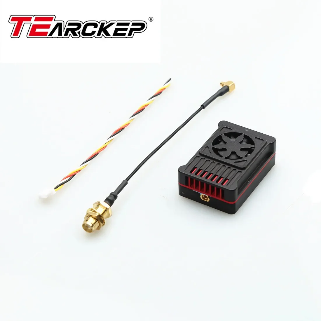 TEARCKEP 5.8G 2.5W 48CH 2-8S FPV VTX หกสวิทช์ส่ง Power ไมโครโฟนในตัวเครื่องส่งสัญญาณวิดีโอสําหรับ RC Long Range Drone