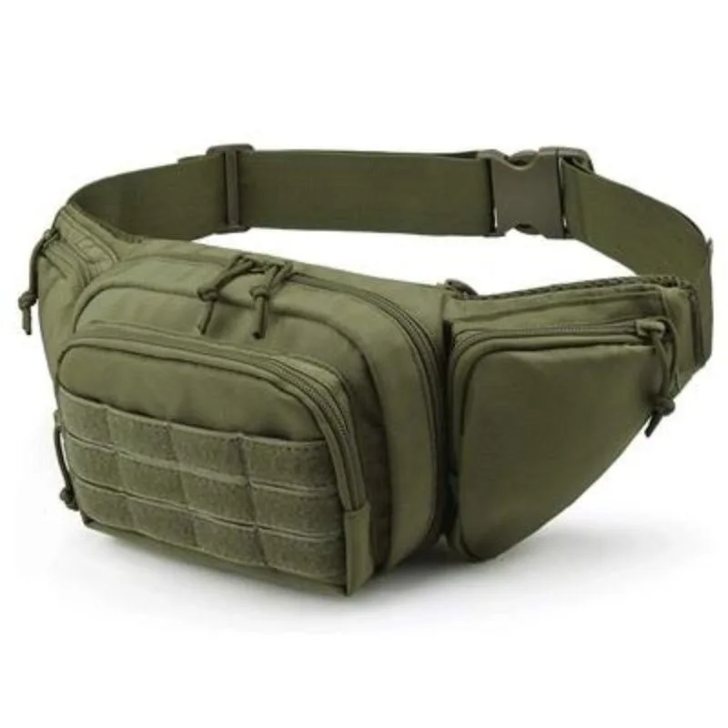 Outdoor multi-functional waist bags, large-capacity small outdoor lightweight running crossbody bags, tactical waist bags