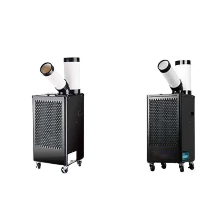 Outdoor Mobile Spot Cooler Portable Industrial Air Conditioner R410A Refrigerant For Sale