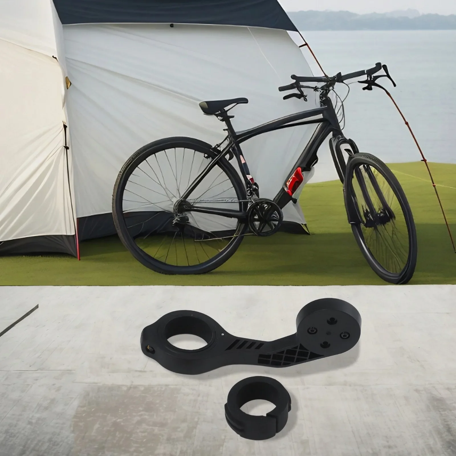

1pcs Bicycle Computer Mount Extension Bracket For Garmin Edge For IGPSPORT Meter Brackets Bike GPS Mount 115MM Length