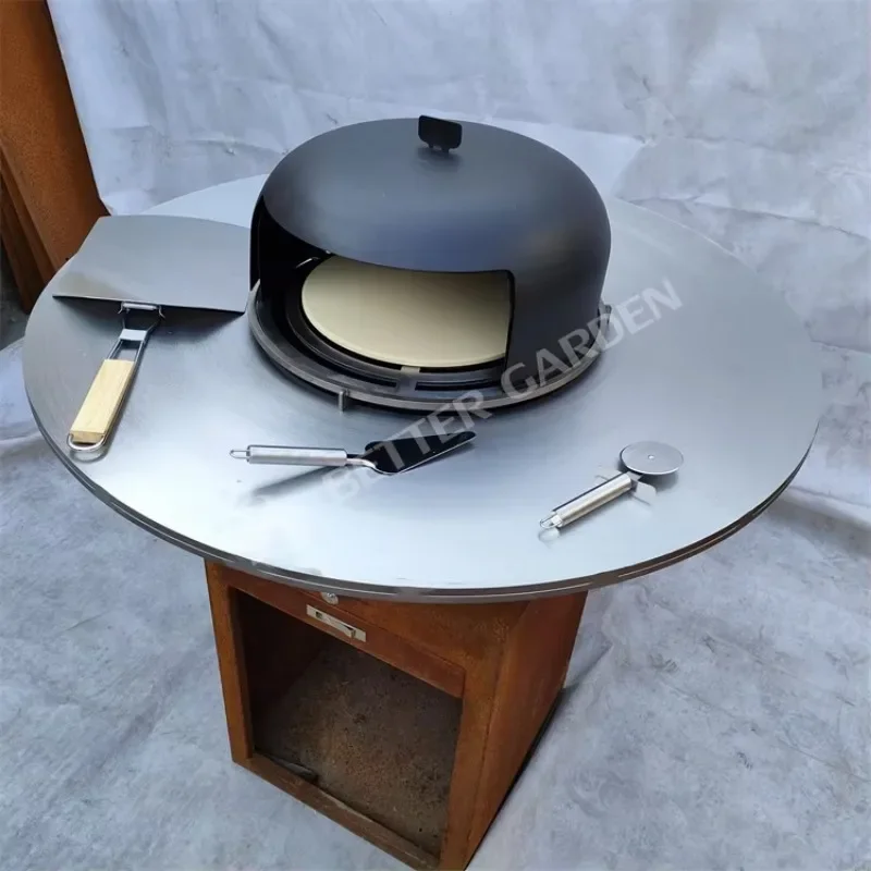 

Outdoor Pizza Oven Wood Fired Pizza Dome Pizza Stove Bbq Set Bbq Tools