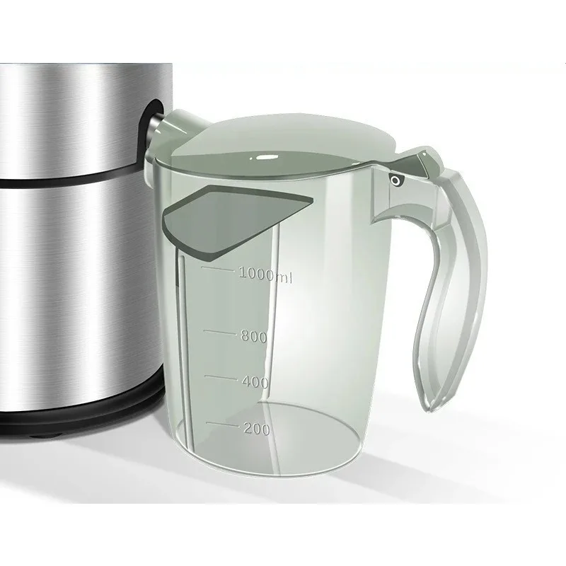 

Commercial household automatic stainless steel slag juice separation, cut-free fruit and vegetable large-diameter fruit juicing