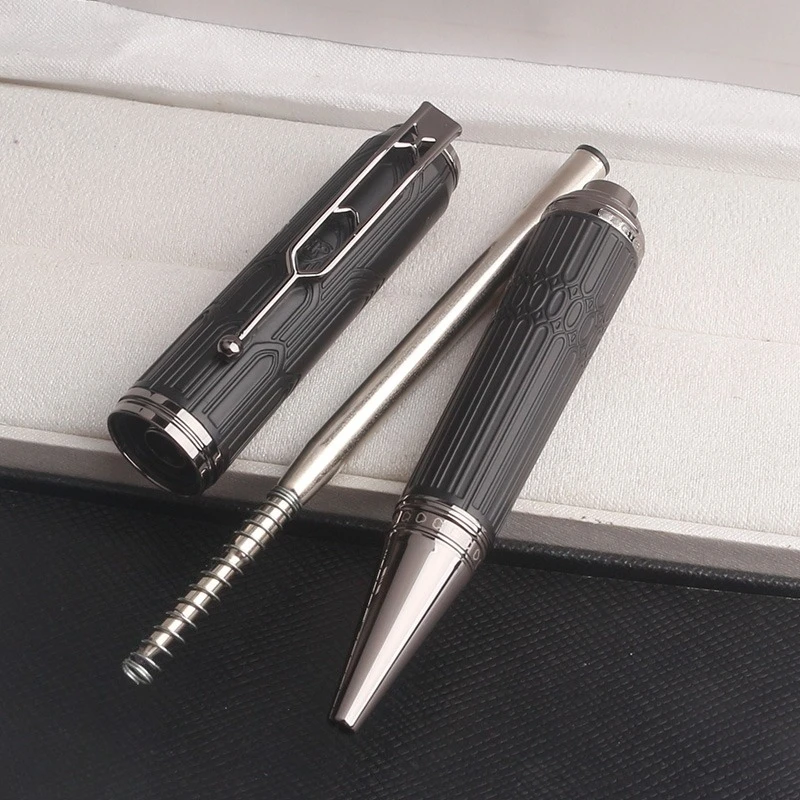 

Premier Victor Hugo MB Writer Роликовый/шариковая ручка Соборный архитектурный стиль Роскошный с номером 5816/8600 Качество Топ