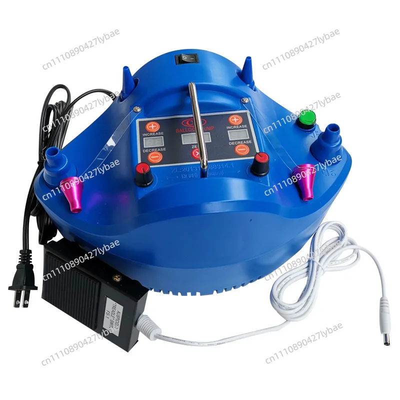 CD-608 Electric Balloon Inflator with Digital Timer Precision Pump 220V for Party Supplies