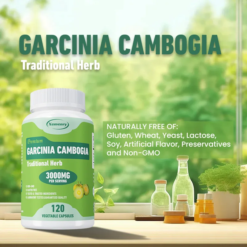 Garcinia Cambogia Capsules - Suppress Appetite Weight Management Accelerate Metabolism