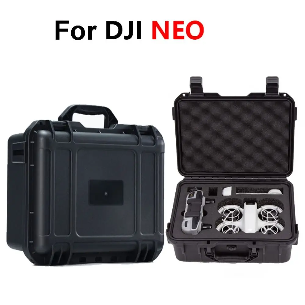 

Explosion-Proof Drone Carrying Box Hard Shell with Shoulder Strap Protective Suitcase Waterproof Shockproof for DJI NEO