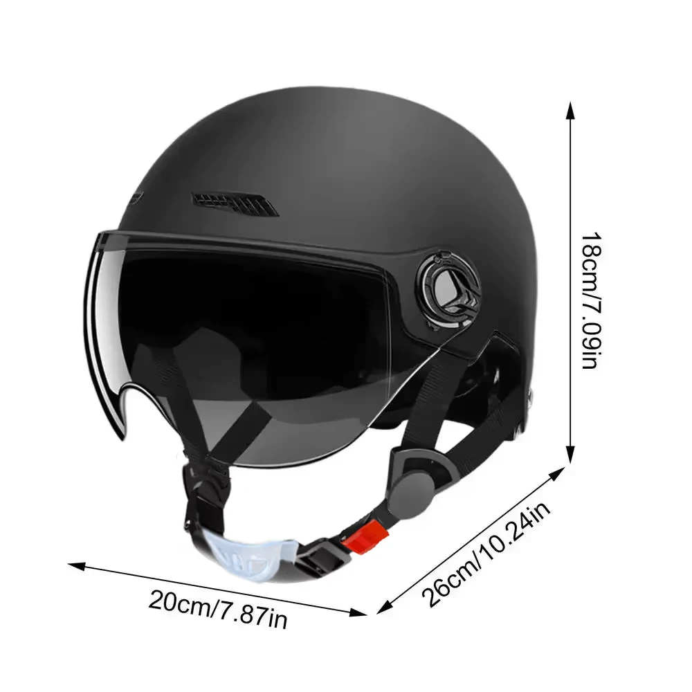 Motorcycle Helmet for Men Women Classic Retro Scooter Vintage Half Helmet Ultralight Cycling MTB Bike Bicycle Motorcycle Helmets