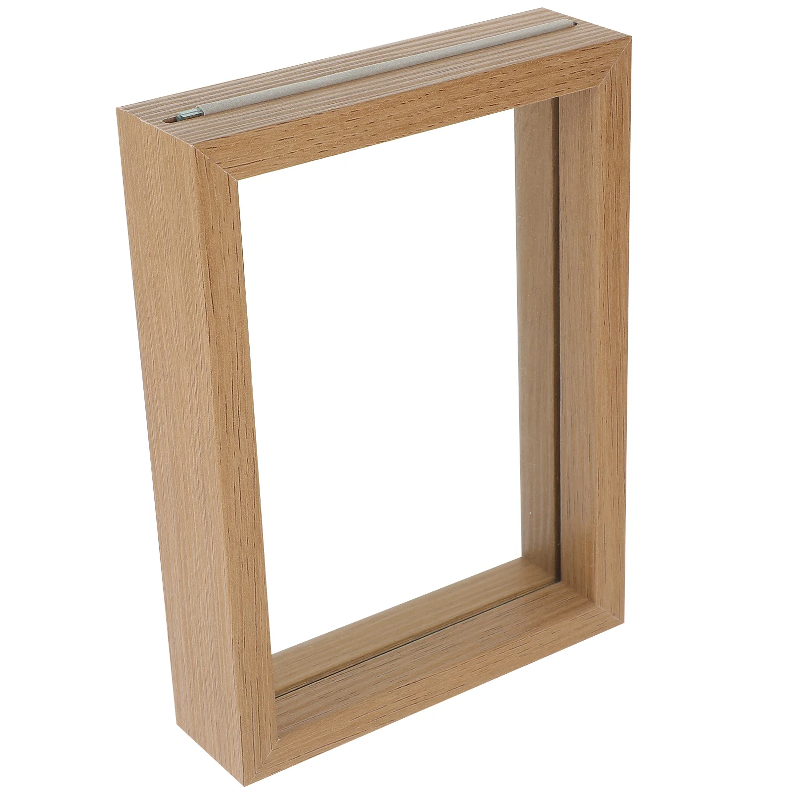 

Double Sided Glass Photo Frame 6 Inch Clear Display Stand for Pressed Flowers Dried Plant Specimen Decorative Picture Frame