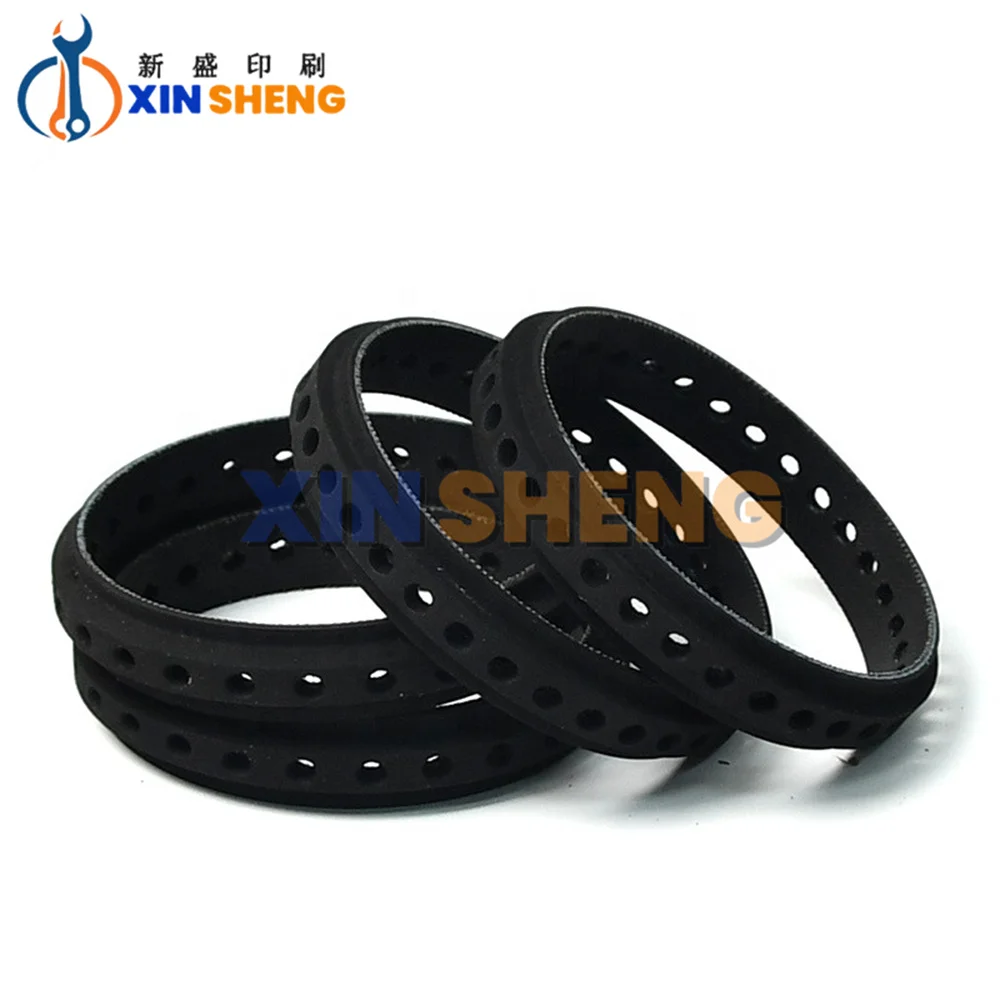 Best Quality 26 Holes 210x14MM Black Suction Belt For Komori Slow Down Belt