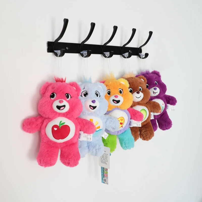 Original Care Bears 22cm Saugnapf-Plüsch-Anhänger Glänzender Liebesbär Cartoon-Puppe Heim- und Bürodekoration Geburtstags- und Feiertagsgeschenk für Mädchen – Detail 15
