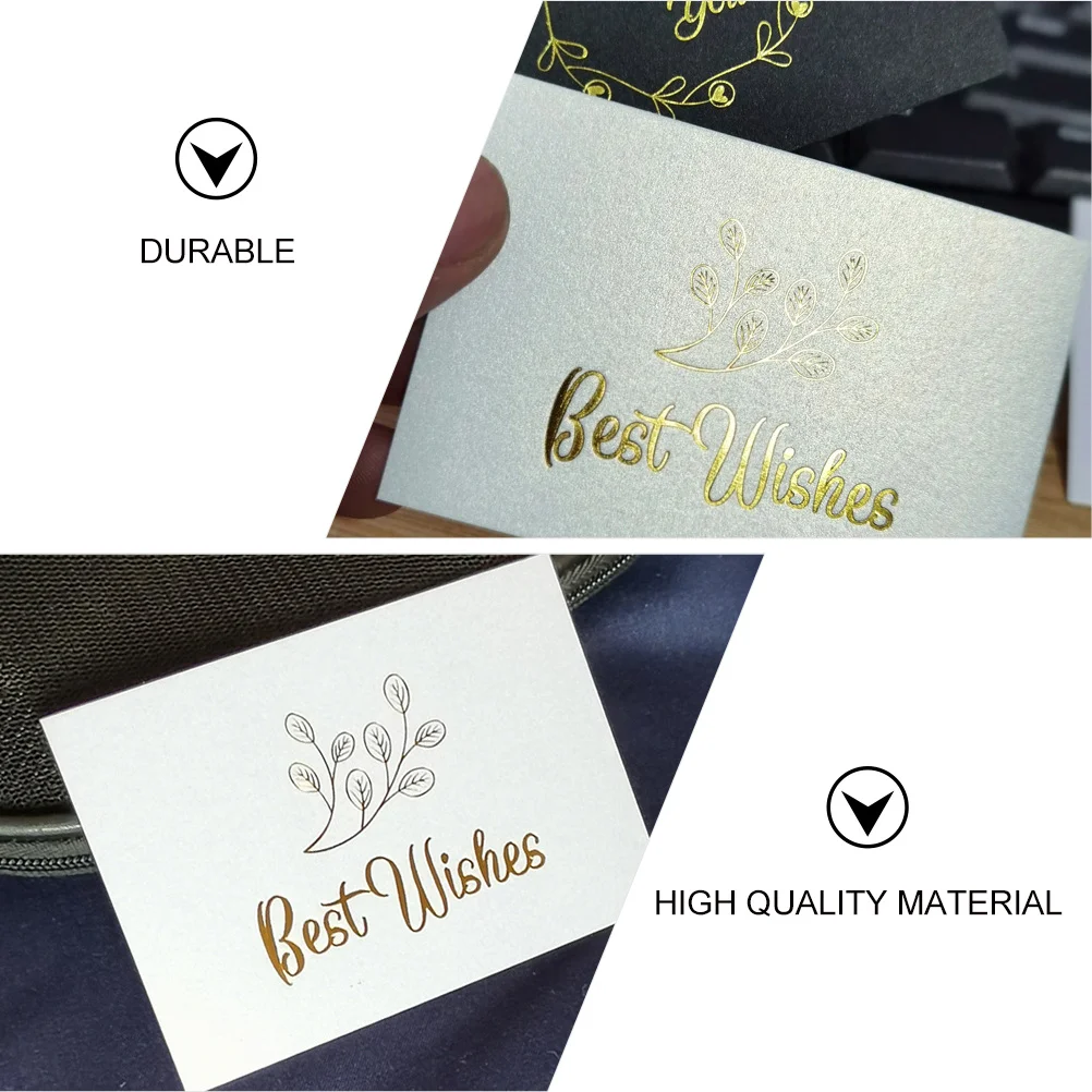 100 шт., креативный подарок с благословением, праздничное поздравление, свадебные поздравительные открытки, рождественские украшения, открытки для любителей друзей