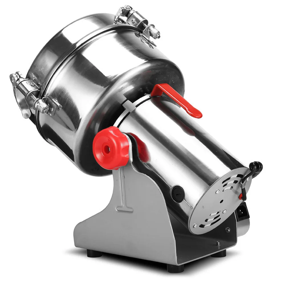 4500 جرام الفولاذ المقاوم للصدأ آلة طحن المسحوق سعة كبيرة مسحوق طاحونة الطب ماكينة الطحن مطحنة كهربائية منزلية