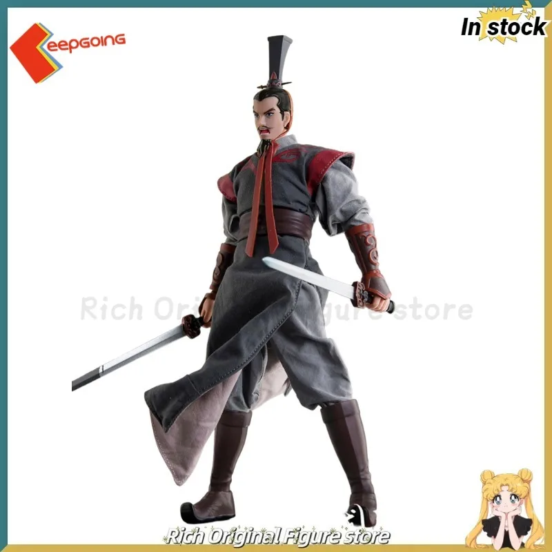 

【В наличии】Оригинальная кукла KEEPGOING Romance of The Three Kingdoms (CCTV) 1/12 с подвижной одеждой-"Han Zhaolie Emperor" Liu Bei Anime