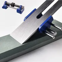 Manual Knife Sharpener NEW Carbon Steel Metal Abrasive Tools For Wood Chisel Honing Angle Guide Sharpening Sharpener Jig Roller